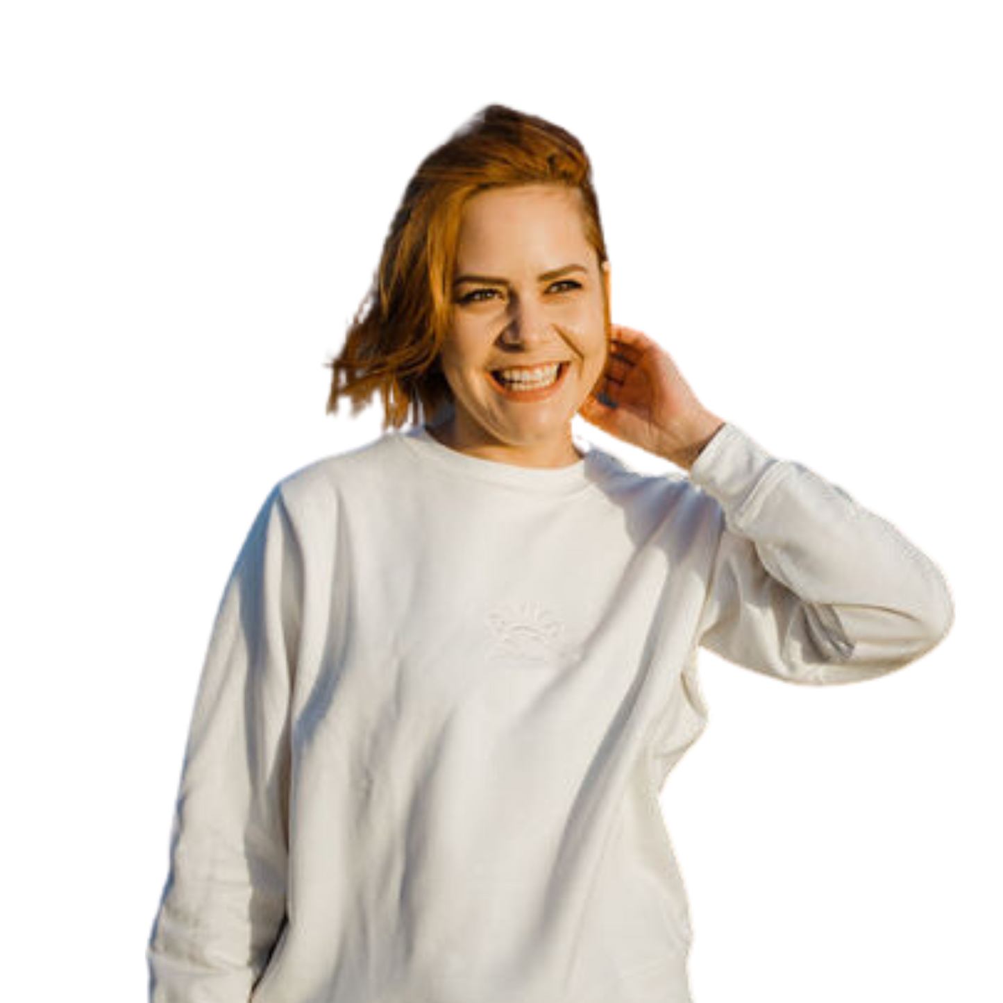 Ladies Sweatshirt | Cream