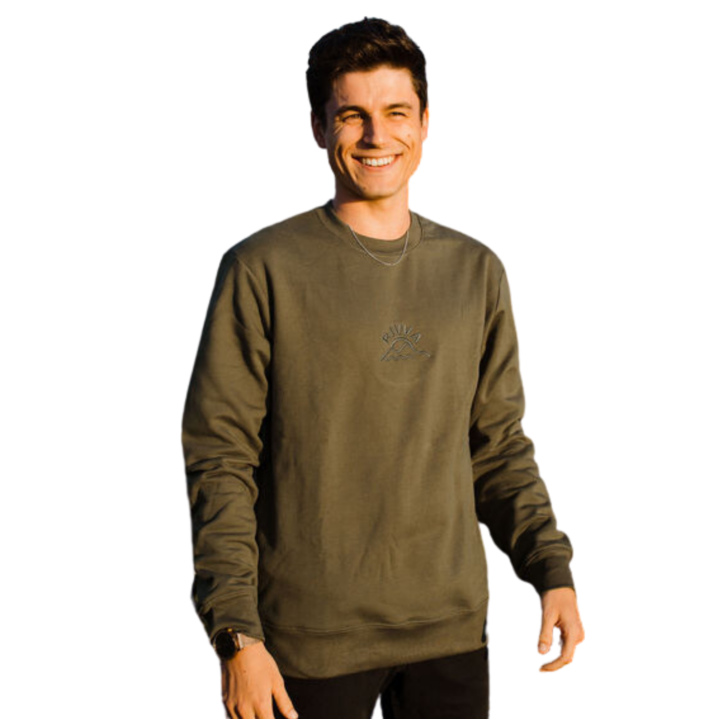 Mens Sweatshirt | Olive